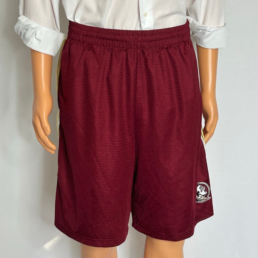 Colosseum Florida State Seminoles Shorts Mens 3XL Garnet Gold Basketball FSU